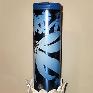 ~PRICE FIRM~ Starbucks Hot blue floral cup